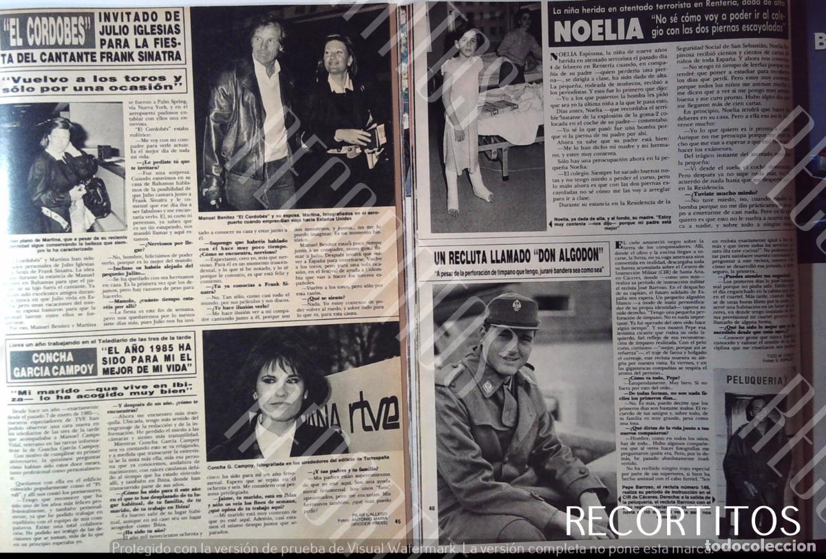 Kino: CONCHA GARCIA CAMPOY MANUEL BENITEZ EL CORDOBES JOSE PEPE BARROSO DON ALGODON