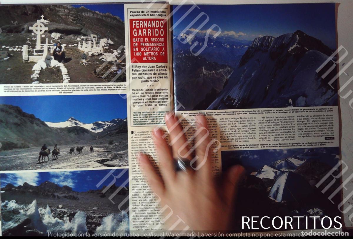 Cine: FERNANDO GARRIDO RECORD ACONCAGUA - Foto 1