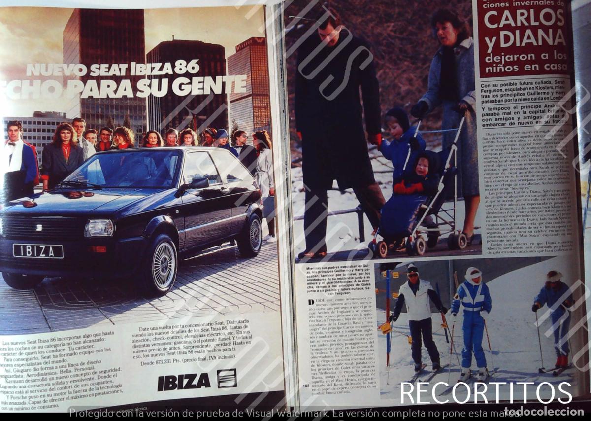 Cine: SEAT IBIZA ANUNICO PUBLICIDAD CARLOS DIANA DE GALES
