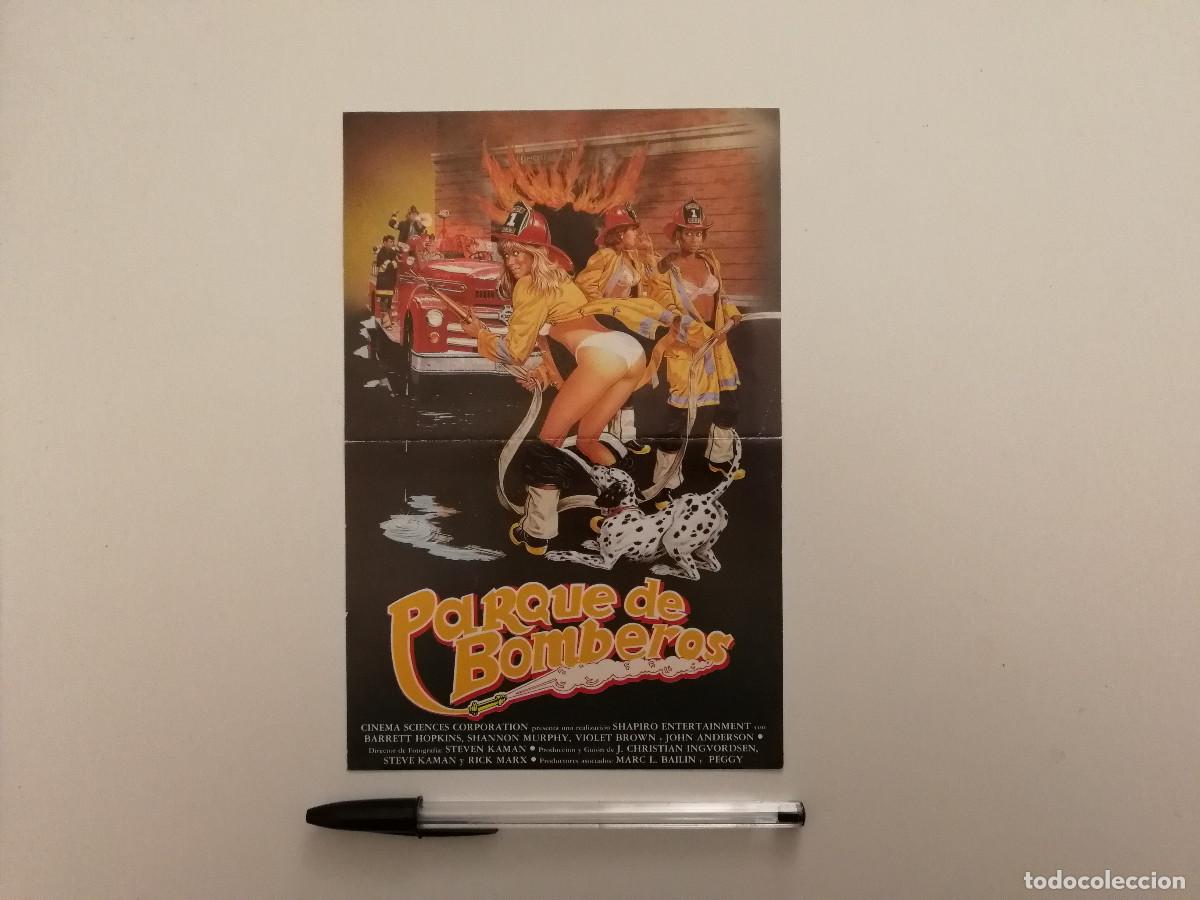 Cinema: MINI-POSTER ORIGINAL -13*18- PARQUE DE BOMBEROS - J. Christian Ingvordsen - 80S