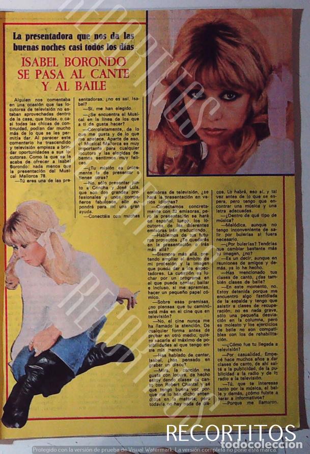 Cinema: ISABEL BORONDO LA RUBIA DE TVE