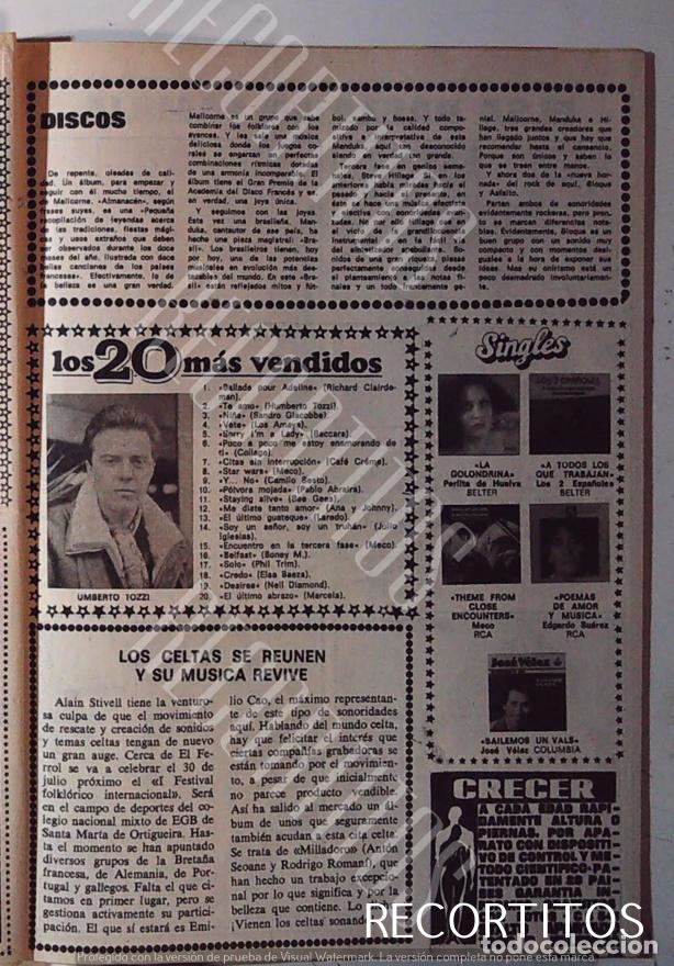 Cinema: UMBERTO TOZZI PERLITA DE HUELVA MECO JOSE VELEZ