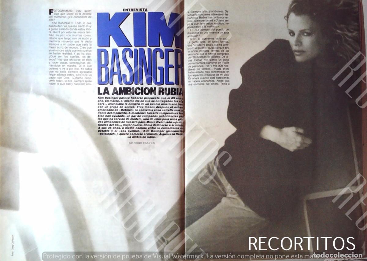 Kino: ENTREVISTA A KIM BASINGER