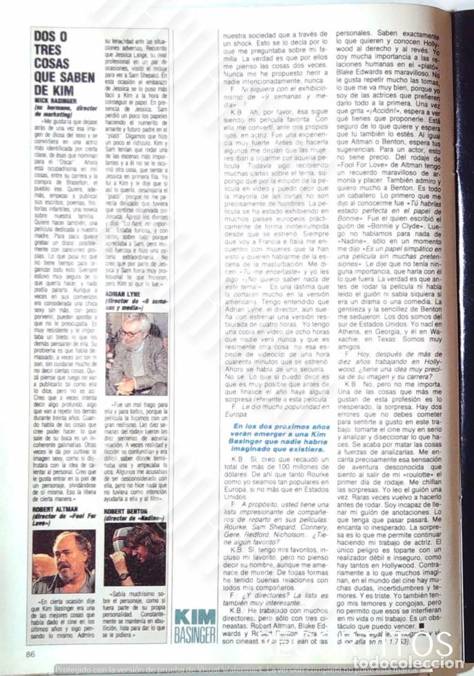 Cine: ENTREVISTA A KIM BASINGER - Foto 3