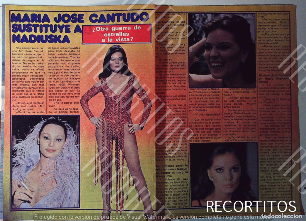 Cine: MARIA JOSE CANTUDO NADIUSKA