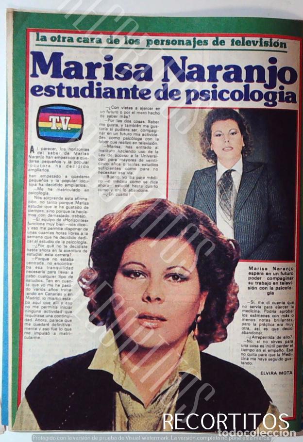 Cinema: MARISA NARANJO LAS PRESENTADORAS DE TVE