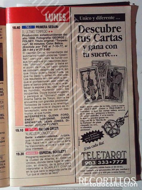 Cinema: FALCON CRET EL TELE TAROT TELETEROT