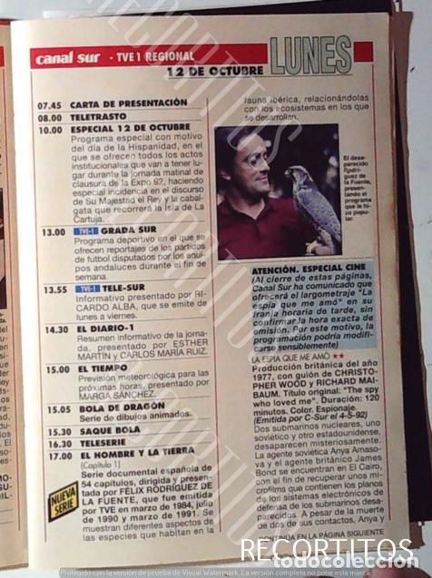 Cinema: el hombre y la tierra felix rodriguez de la fuente BOLA DE DRAGON