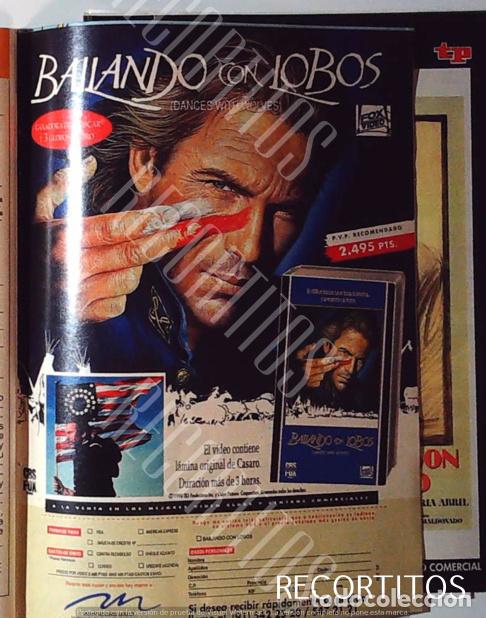 Cinema: BAILANO CON LOBOS KEVIN COSTNER