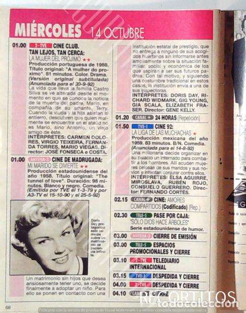 Cine: MI MARIDO SE DIVIERTE DORIS DAY - Foto 1