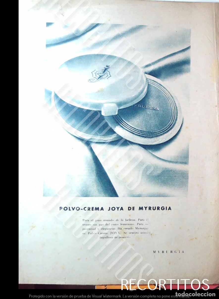 Cine: JOYA DE MYRURGIA ANUNCIO PUBLICIDAD POLVO CREMA