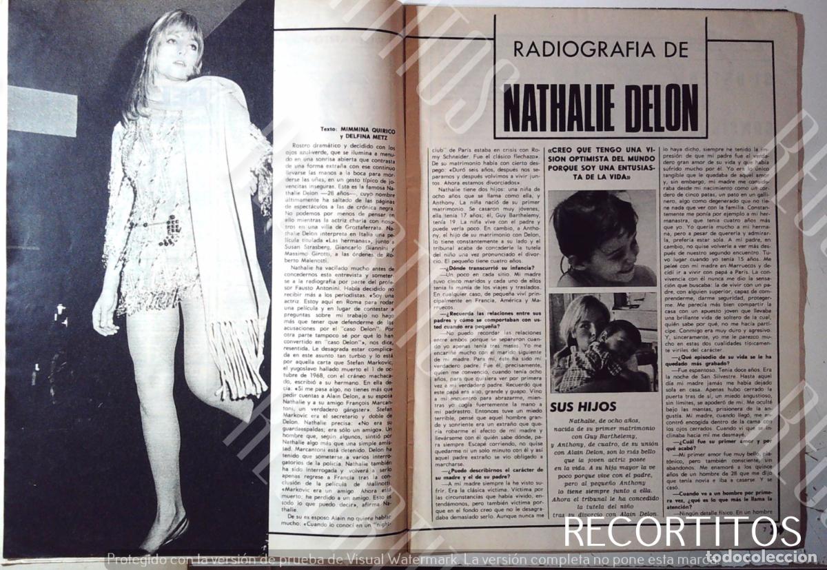 Cine: NATHALIE DELON ANTHONY - Foto 1