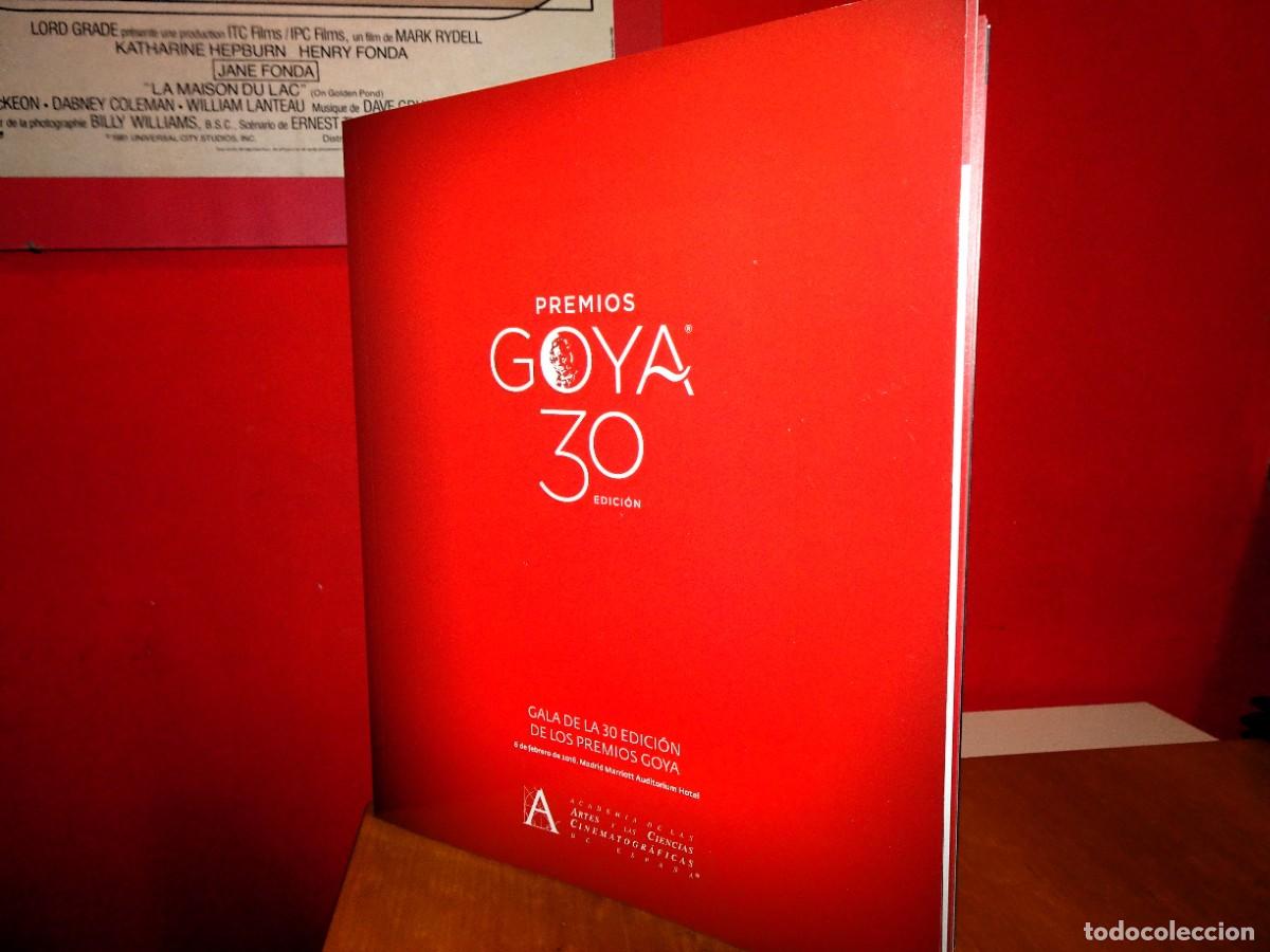 Cine: Libro Premios Goya 30 edici&oacute;n 2016 Madrid - Foto 1