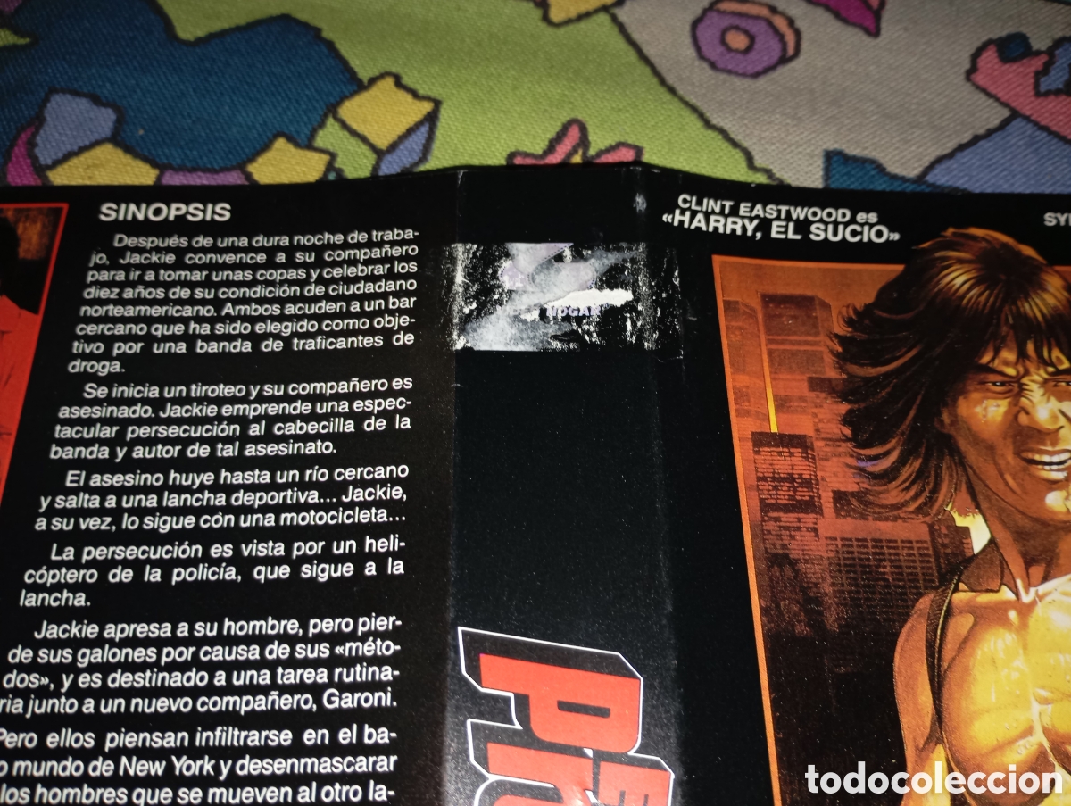 Cine: Car&aacute;tula vhs- El protector - Foto 2