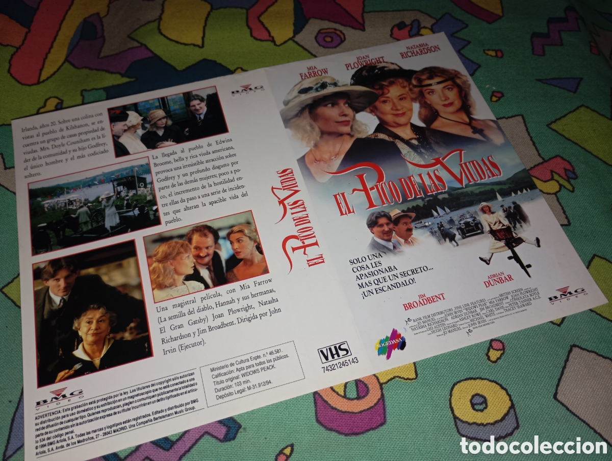 Cine: Car&aacute;tula vhs- el pico de las viudas - Foto 1