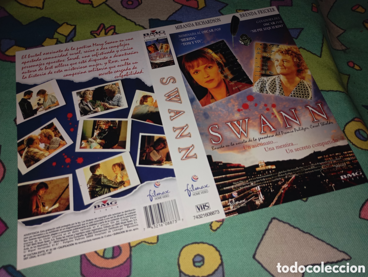 Cine: Car&aacute;tula vhs- swann - vd - Foto 1