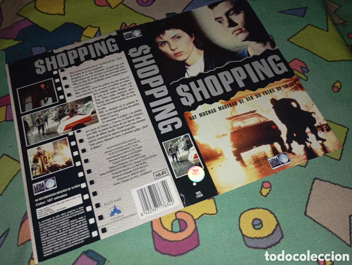 Cine: Caratula- vhs- shopping- vd - Foto 1