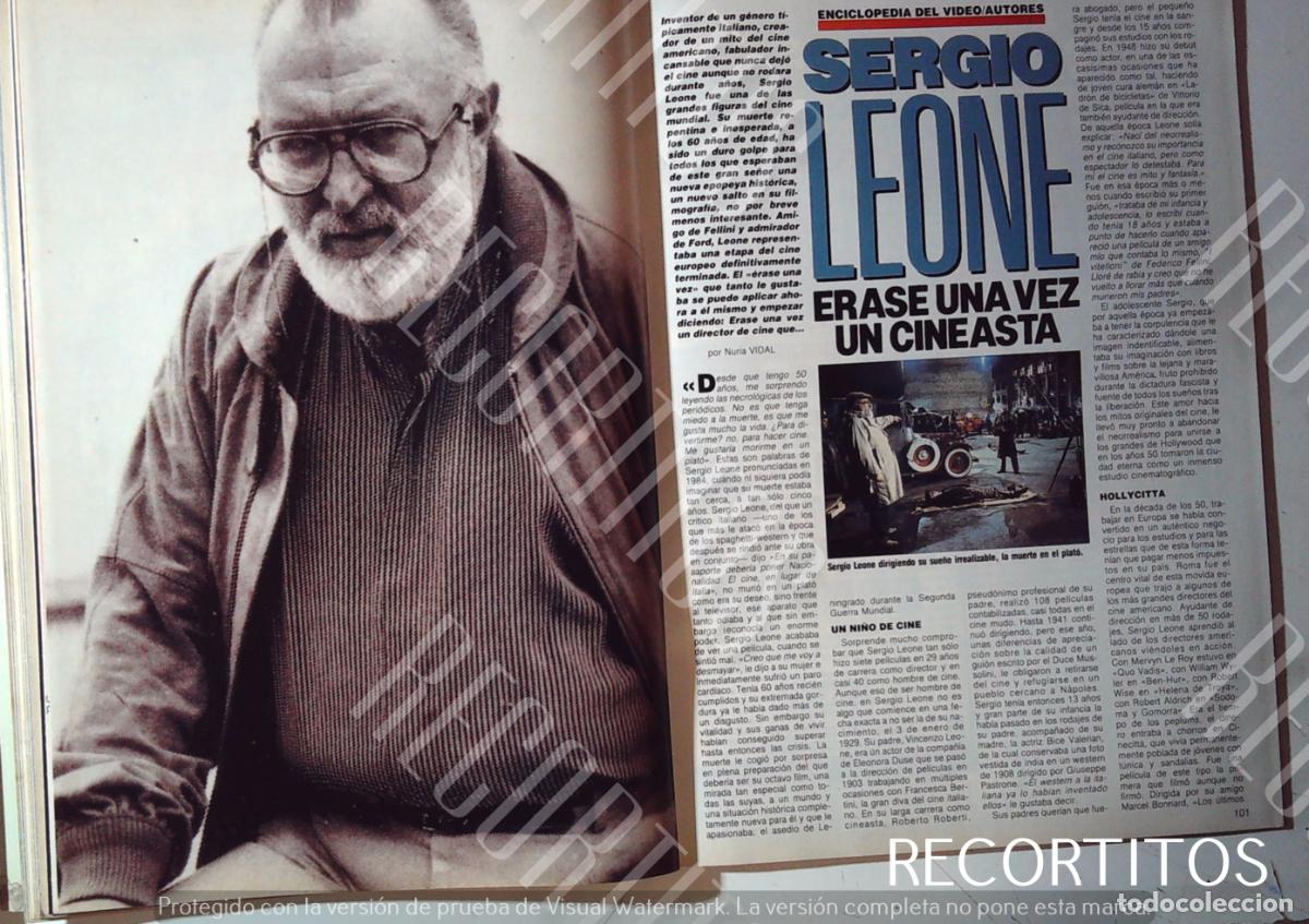 Cine: SERGIO LEONE RUTGER HAUER ERROR FATAL - Foto 1