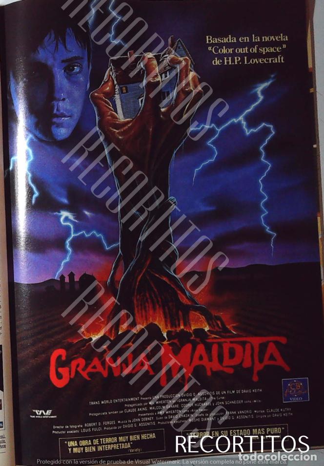 Cine: LA GRANJA MALDITA TERROR - Foto 1