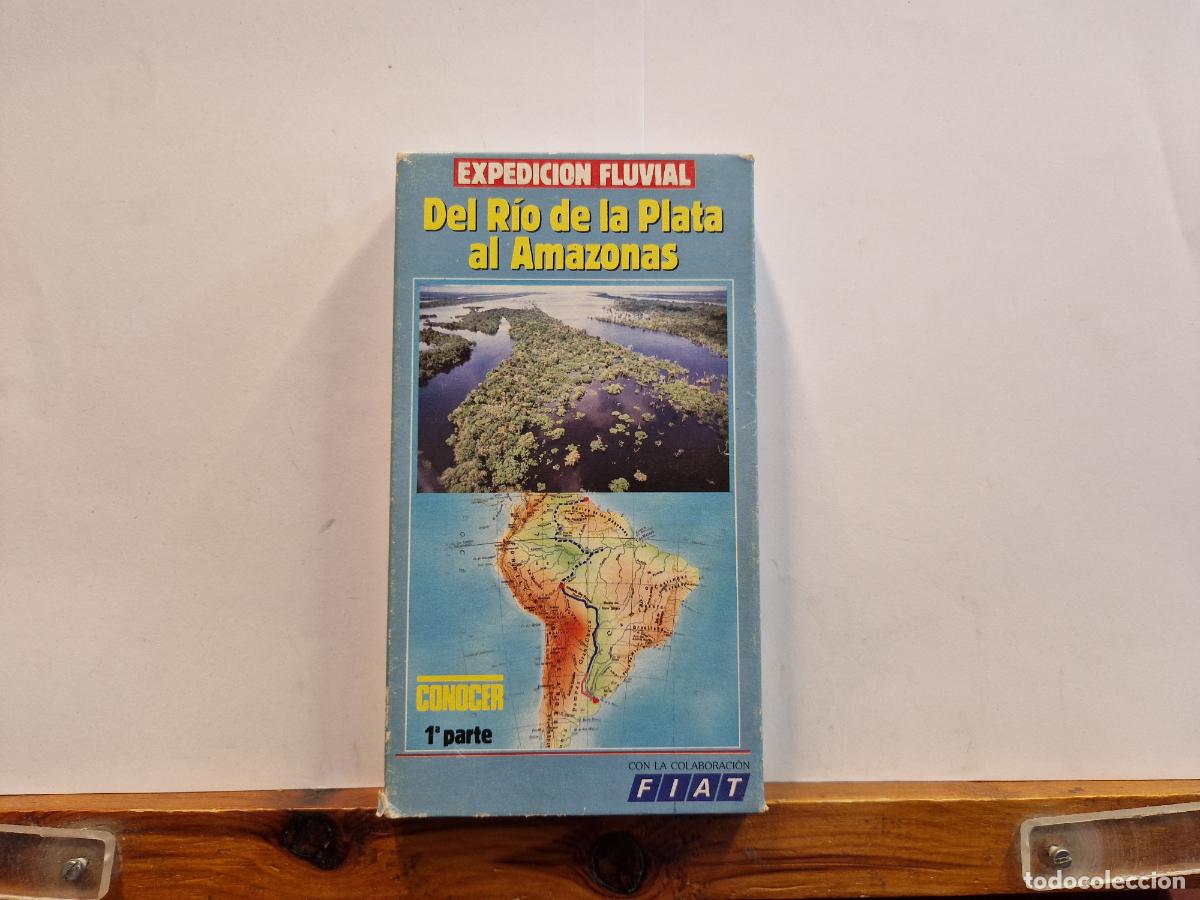 Cine: VHS. EXPEDICION FLUVIAL. DEL RIO DE LA PLATA AL AMAZONAS. - Foto 1