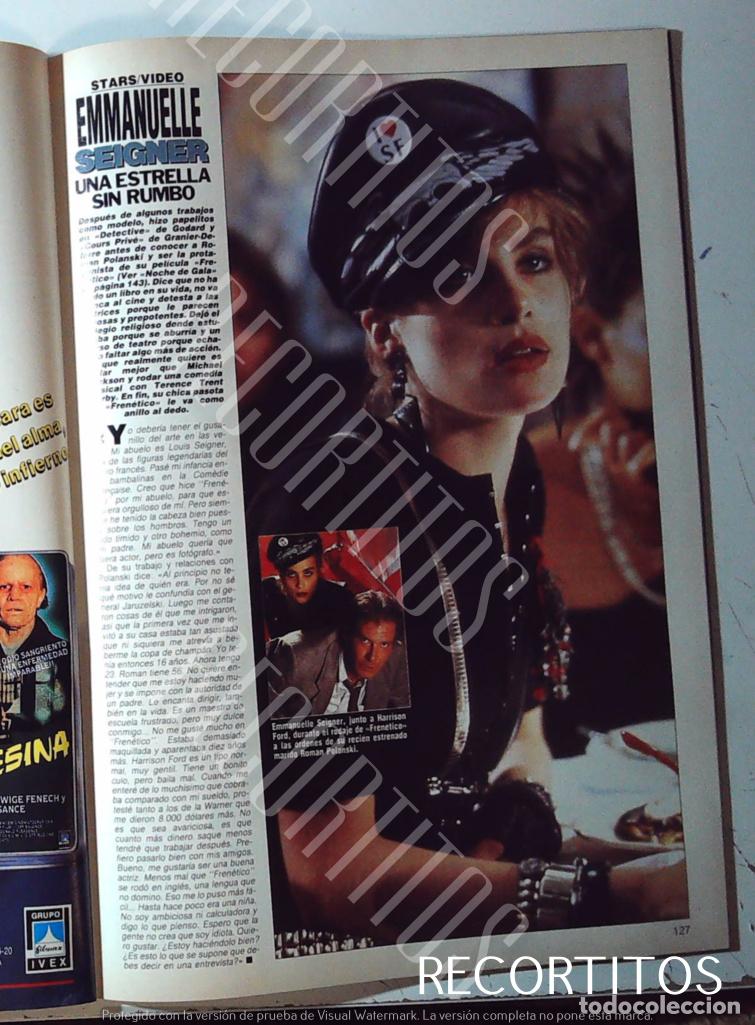 Cine: EMMANUELLE SEIGNER HARRISON FORD - Foto 1