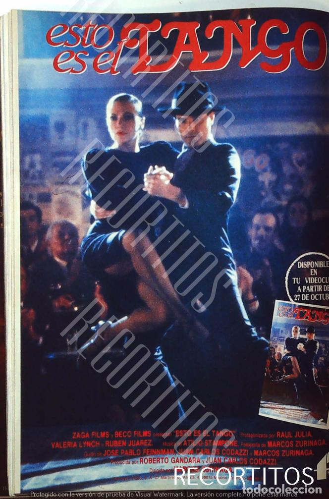 Cine: ESTO ES EL TANGO LANZAMIENTO EN VHS - Foto 1