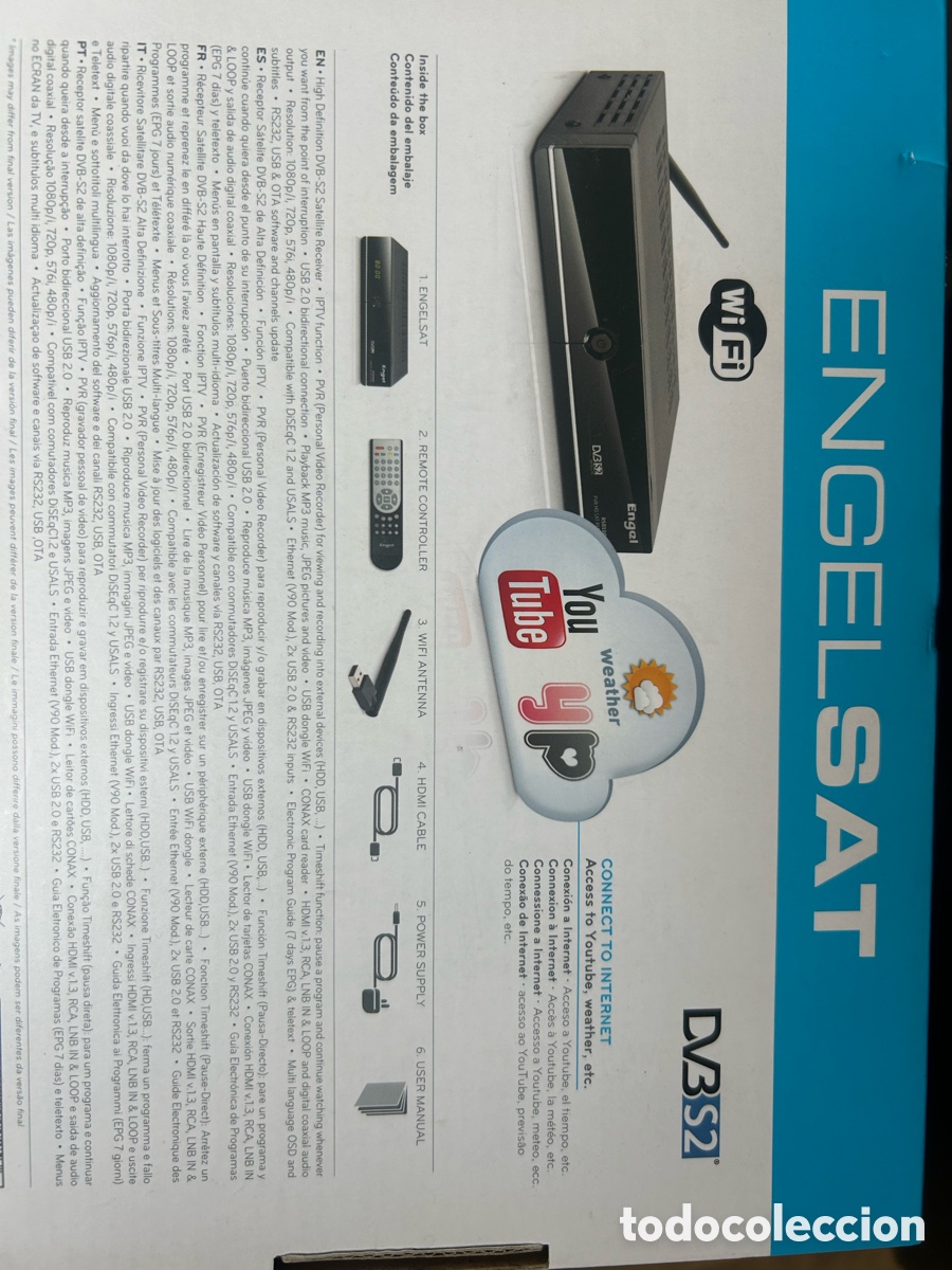 Cine: Engel sat descodificafor RS8100HD - Foto 2