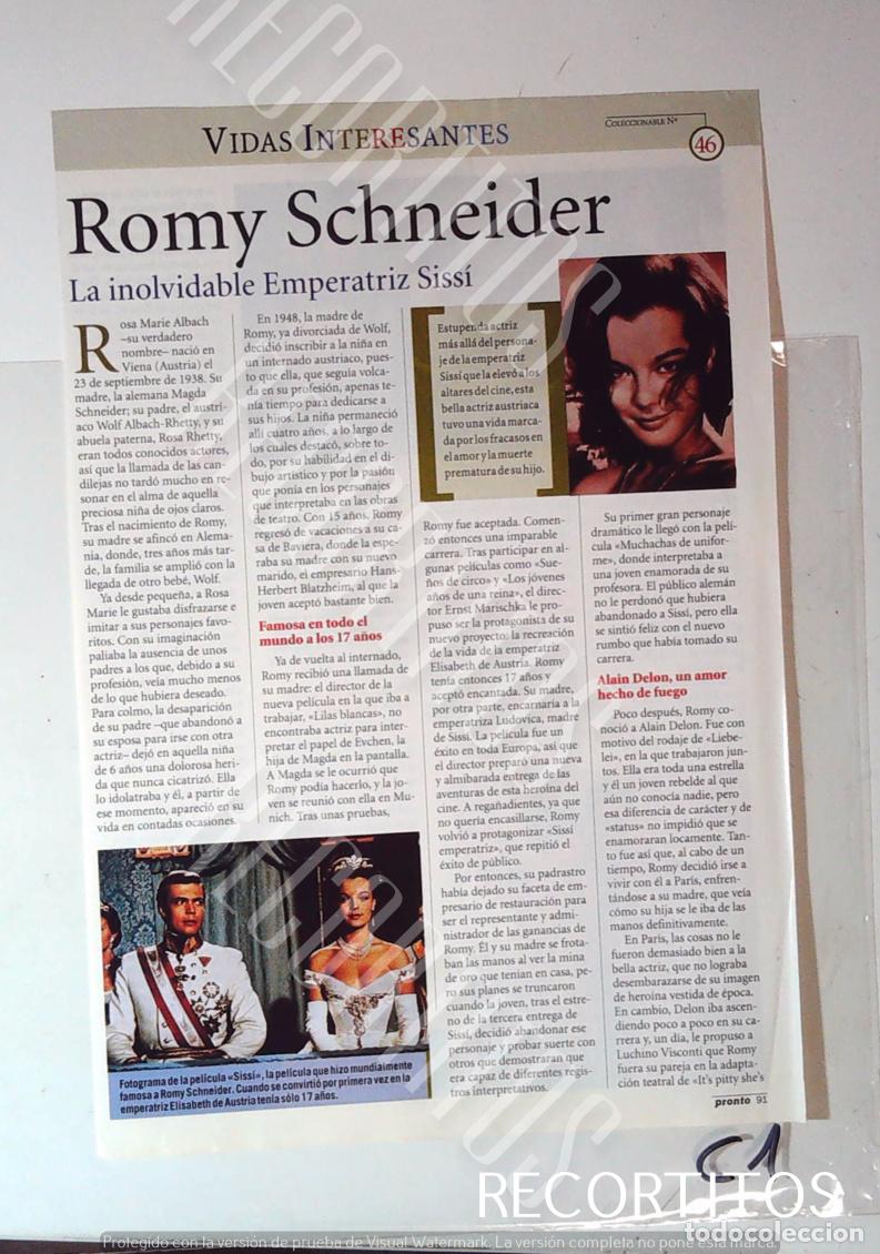 Cine: ROMY SCHNEIDER SISSI EMPERATRIZ - Foto 1