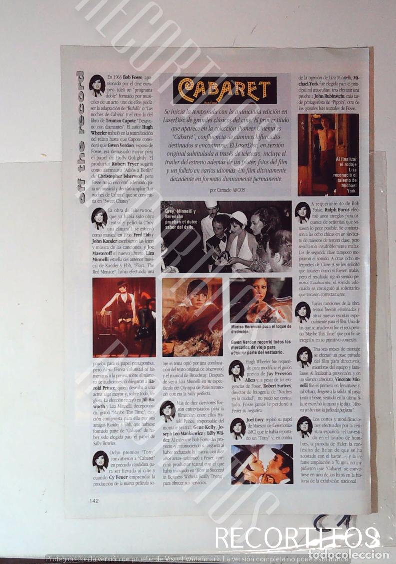 Cine: LIZA MINELLI CABARET - Foto 1