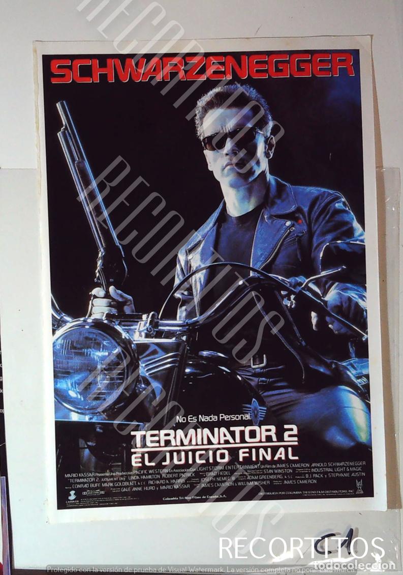 Cine: RECORTE MINI POSTER ARNOLD SCHWARZENEGGER TERMINATOR - Foto 1
