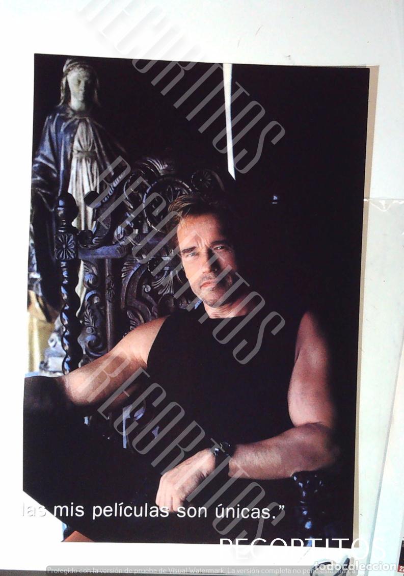 Cine: RECORTE MINI POSTER ARNOLD SCHWARZENEGGER TERMINATOR - Foto 1
