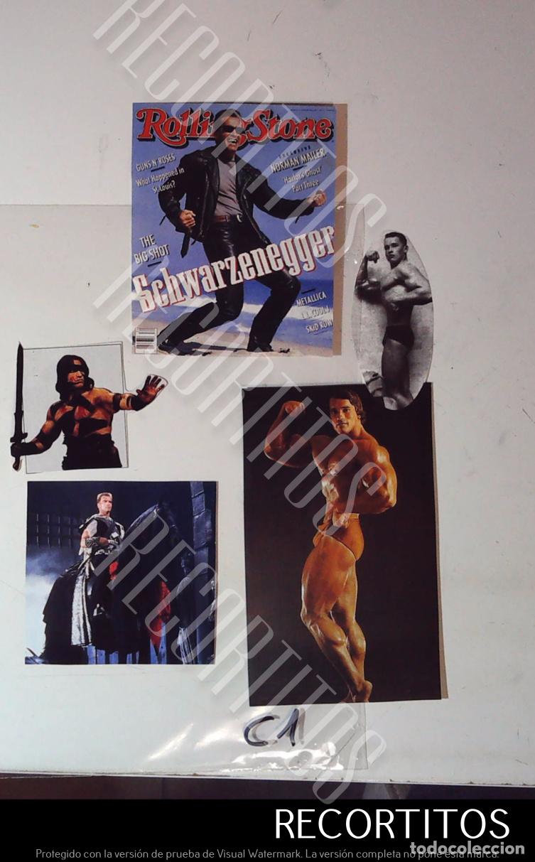 Cine: arnold schwarzenegger TERMINATOR CONAN RECORTES - Foto 1