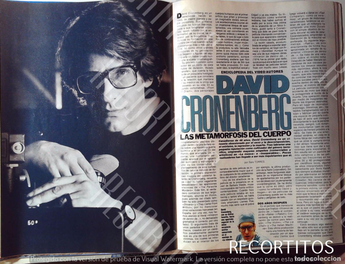 Cine: DAVID CRONENBERG CHRISTOPHER WALKEN - Foto 1
