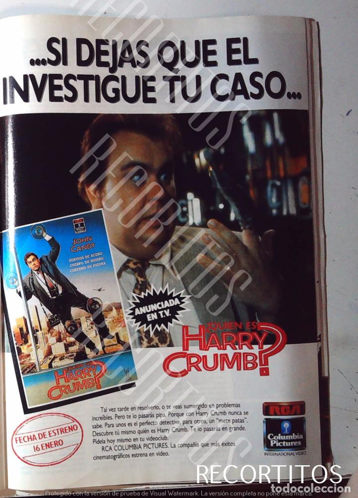 Cine: QUIEN ES HARRY CRUMB JOHN CANDY - Foto 1