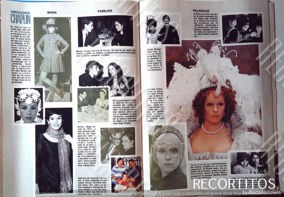 Cine: GERALDINE CHAPLIN CARLOS SAURA - Foto 2