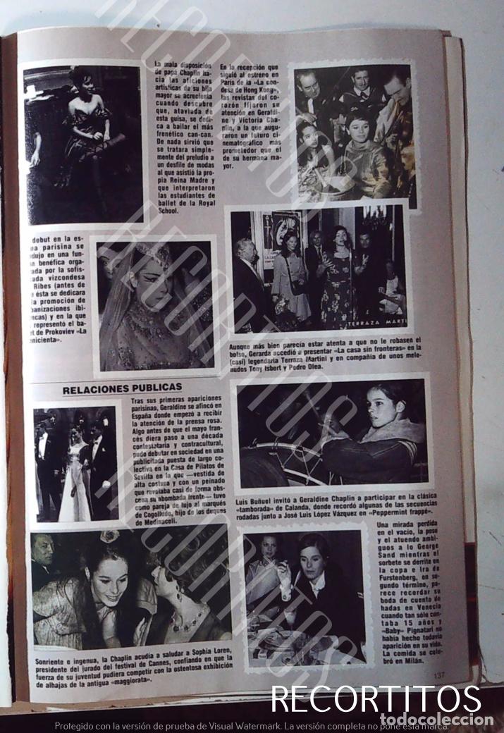 Cine: GERALDINE CHAPLIN CARLOS SAURA - Foto 1