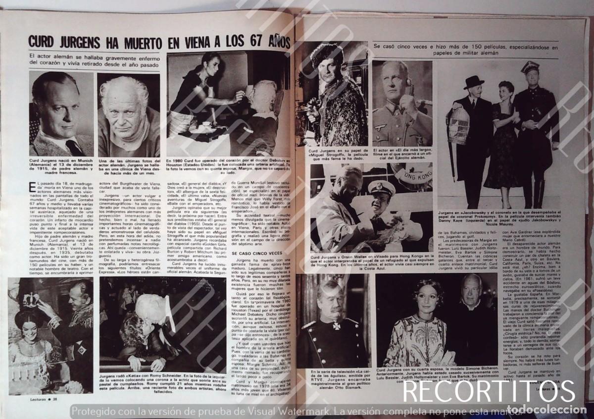 Cine: CURD JURGENS ORSON WELLES - Foto 1