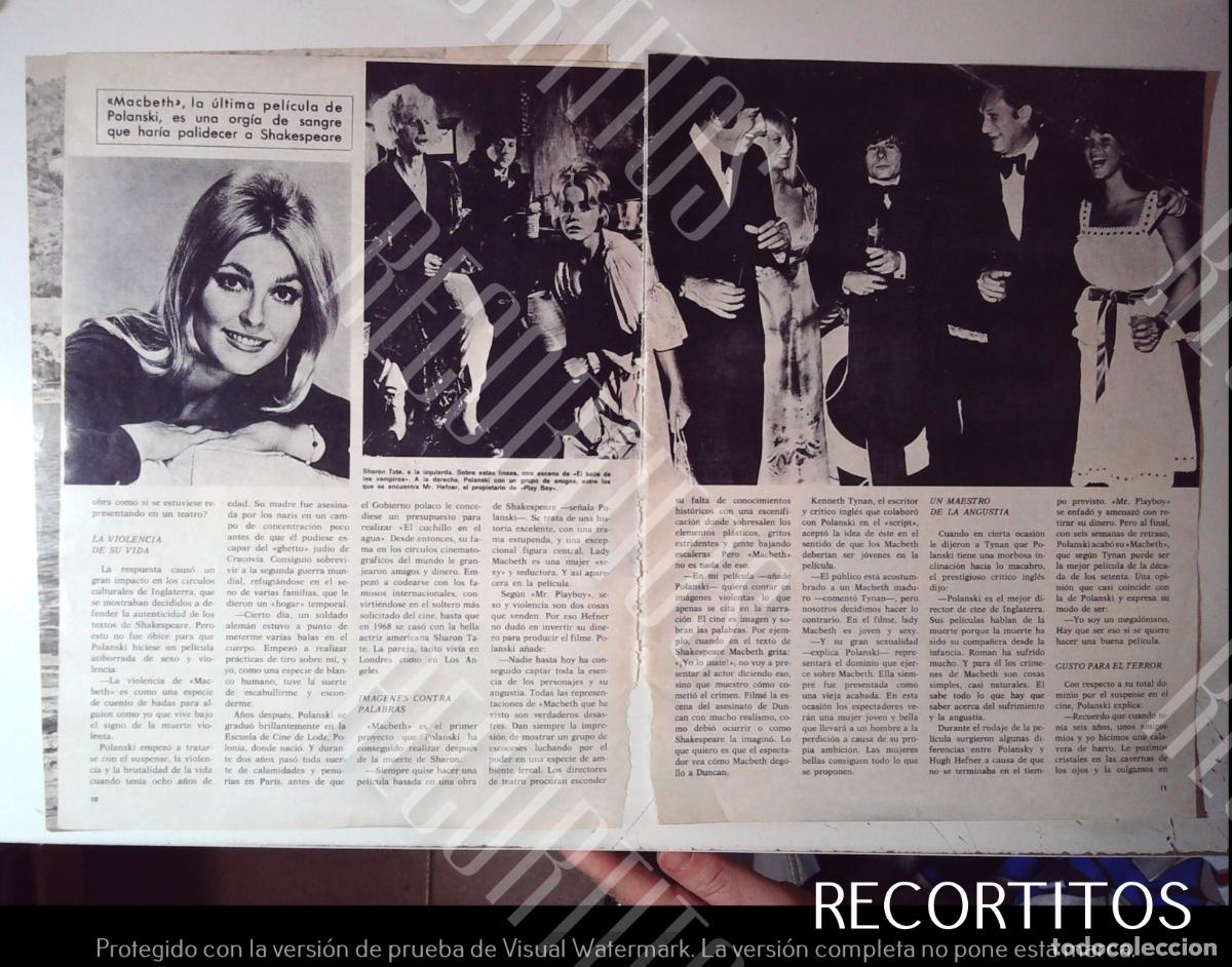 Cine: SHARON TATE ROMAN POLANSKI - Foto 2