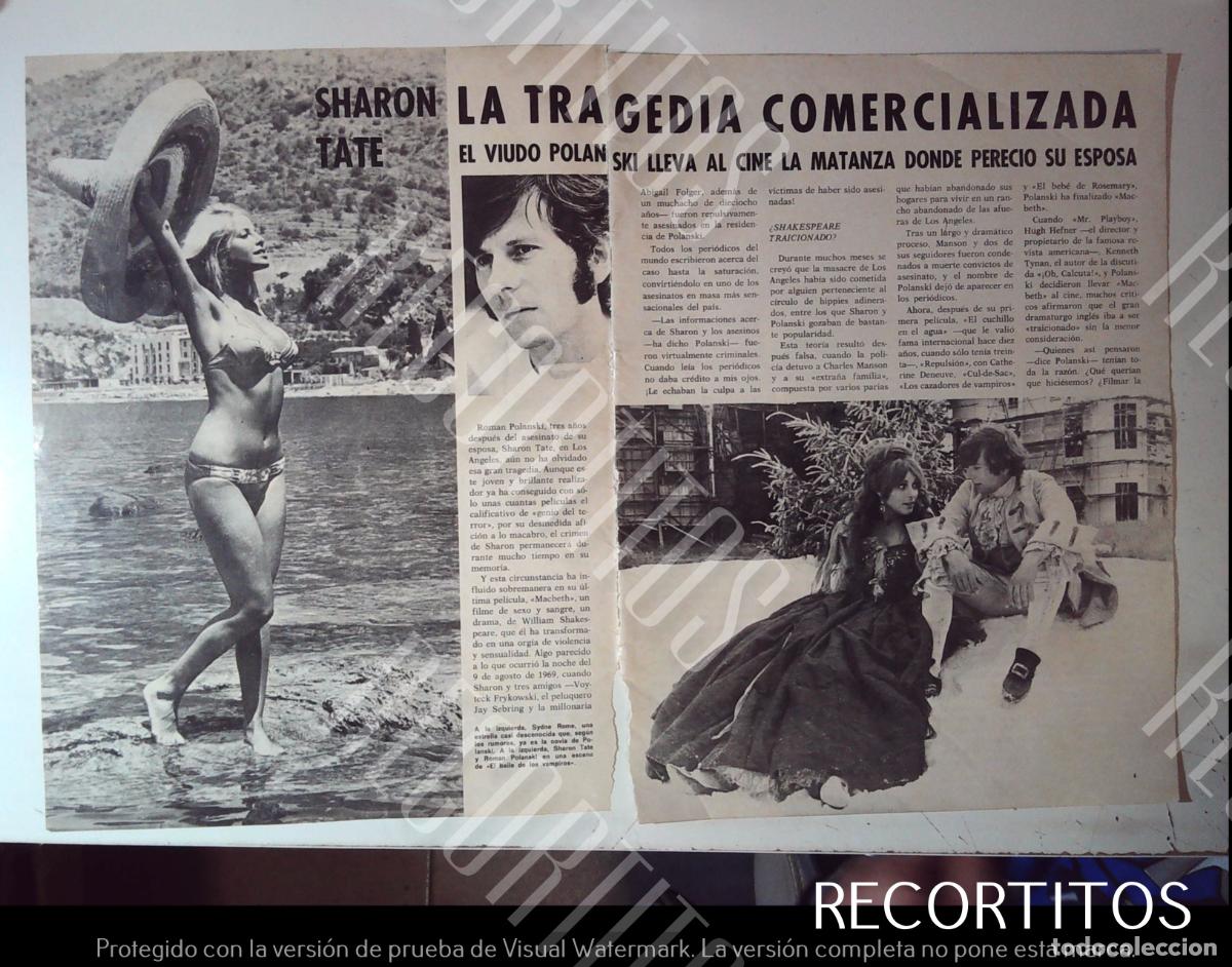 Cine: SHARON TATE ROMAN POLANSKI - Foto 1