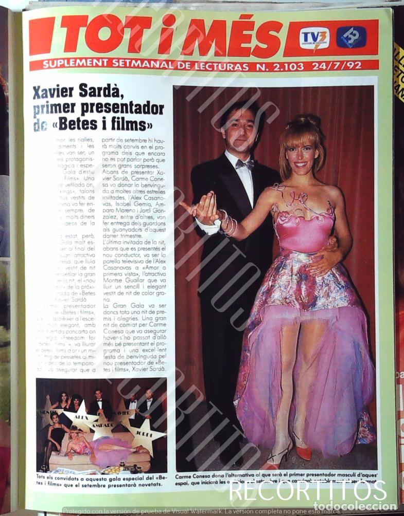 Cine: CARMEN CONESA XAVIER SARDA - Foto 1