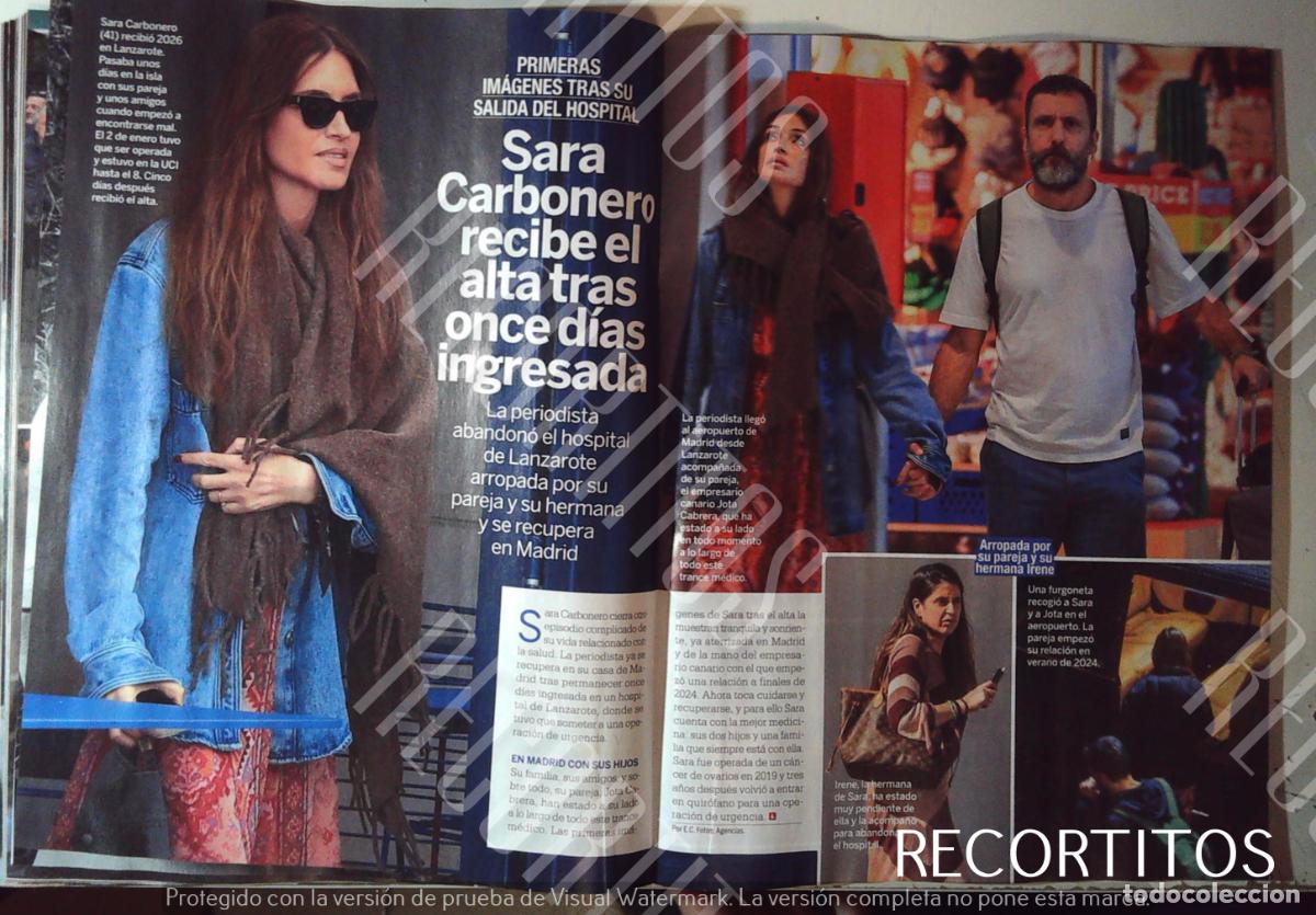 Cine: SARA CARBONERO RESTABLECIDA - Foto 1
