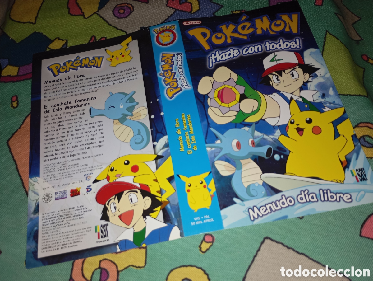 Cine: Car&aacute;tula vhs- Pokemon - Foto 1