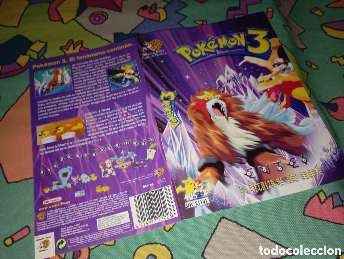Cine: Car&aacute;tula vhs- Pokemon 3 - Foto 1