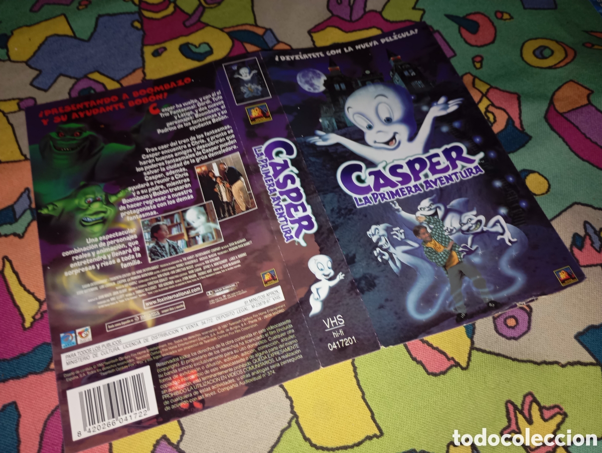 Cine: Car&aacute;tula vhs- Casper (2) - Foto 1