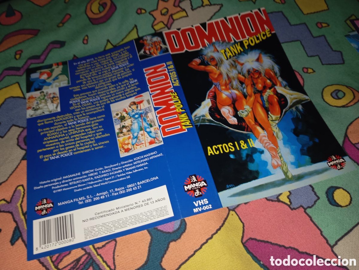 Cine: Car&aacute;tula vhs- dominion - Foto 1