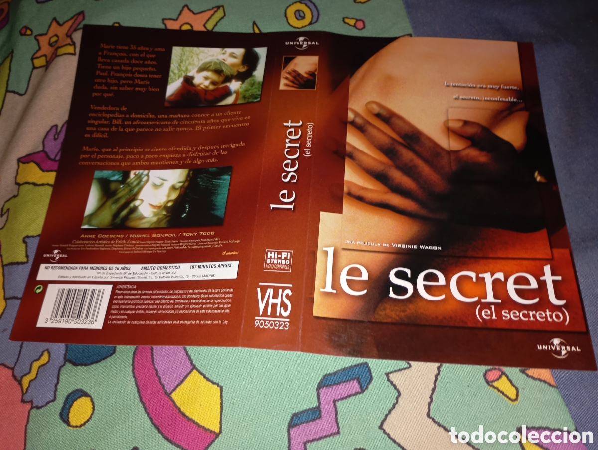 Cine: Car&aacute;tula vhs- le secret - Foto 1