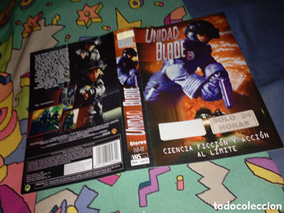 Cine: Car&aacute;tula vhs- unidad Blade - Foto 1