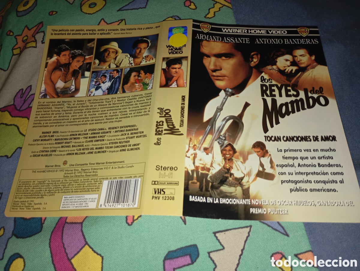 Cine: Car&aacute;tula vhs- los reyes del mambo - Foto 1