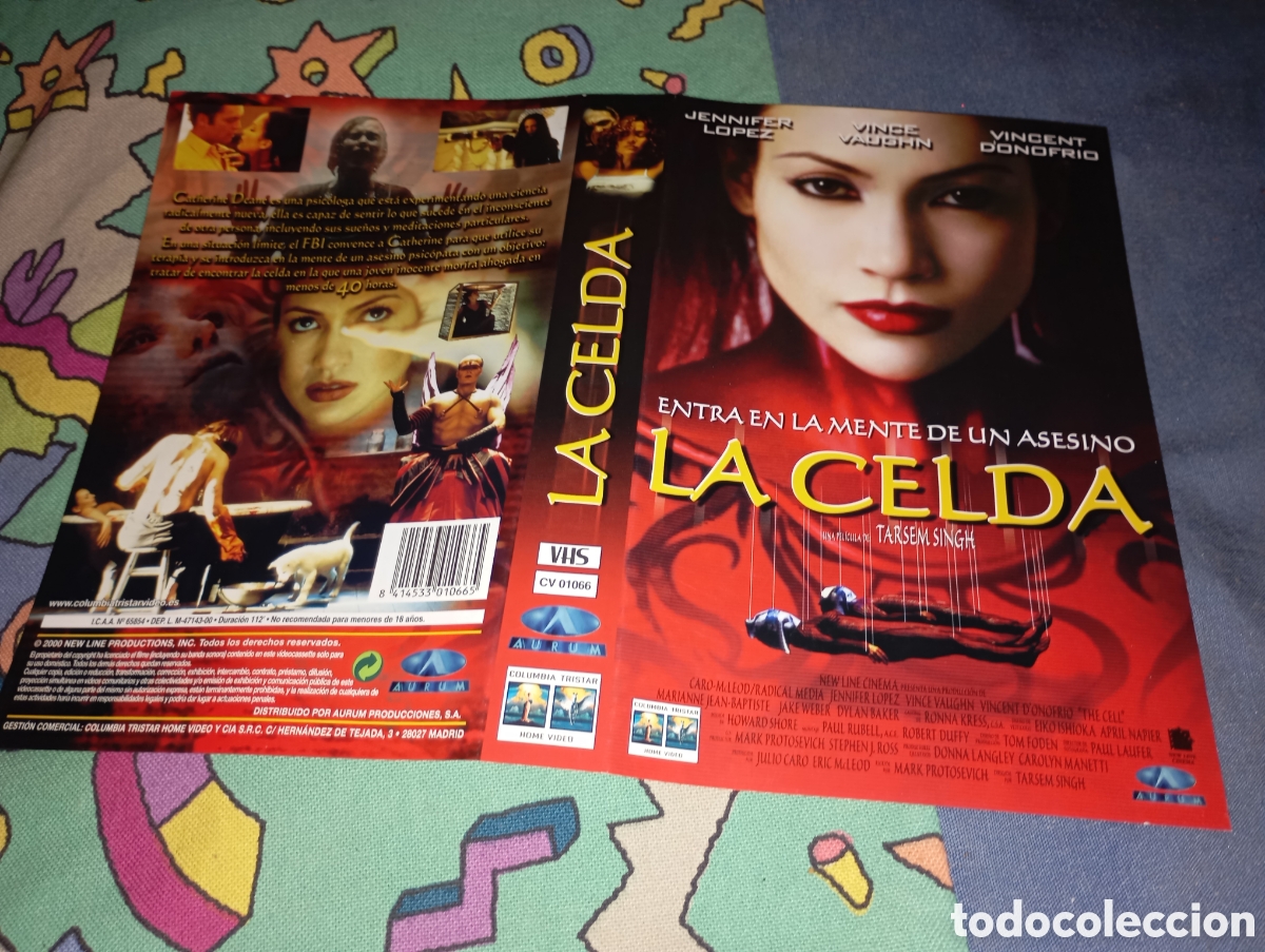 Cine: Car&aacute;tula vhs- la celda (2) - Foto 1