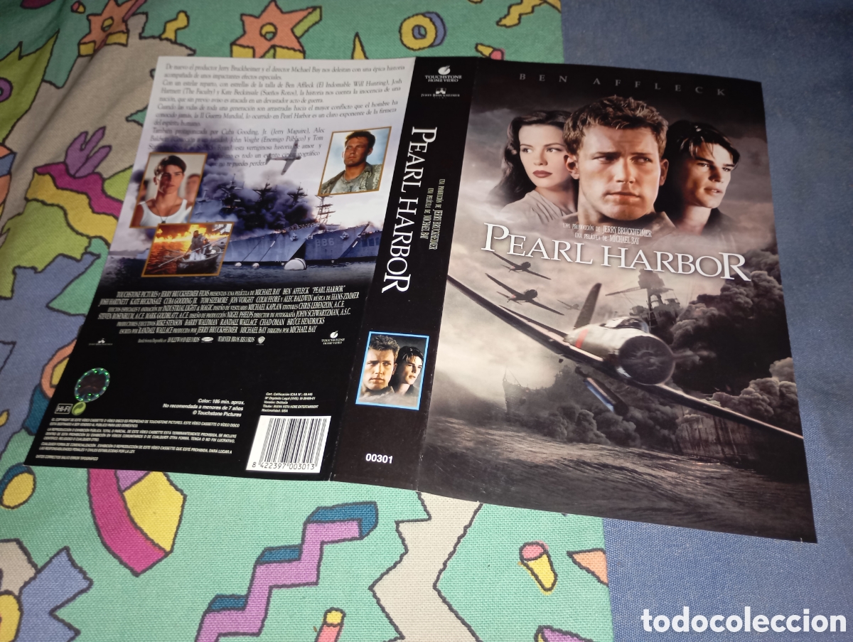 Cine: Car&aacute;tula vhs- Pearl harbor - Foto 1